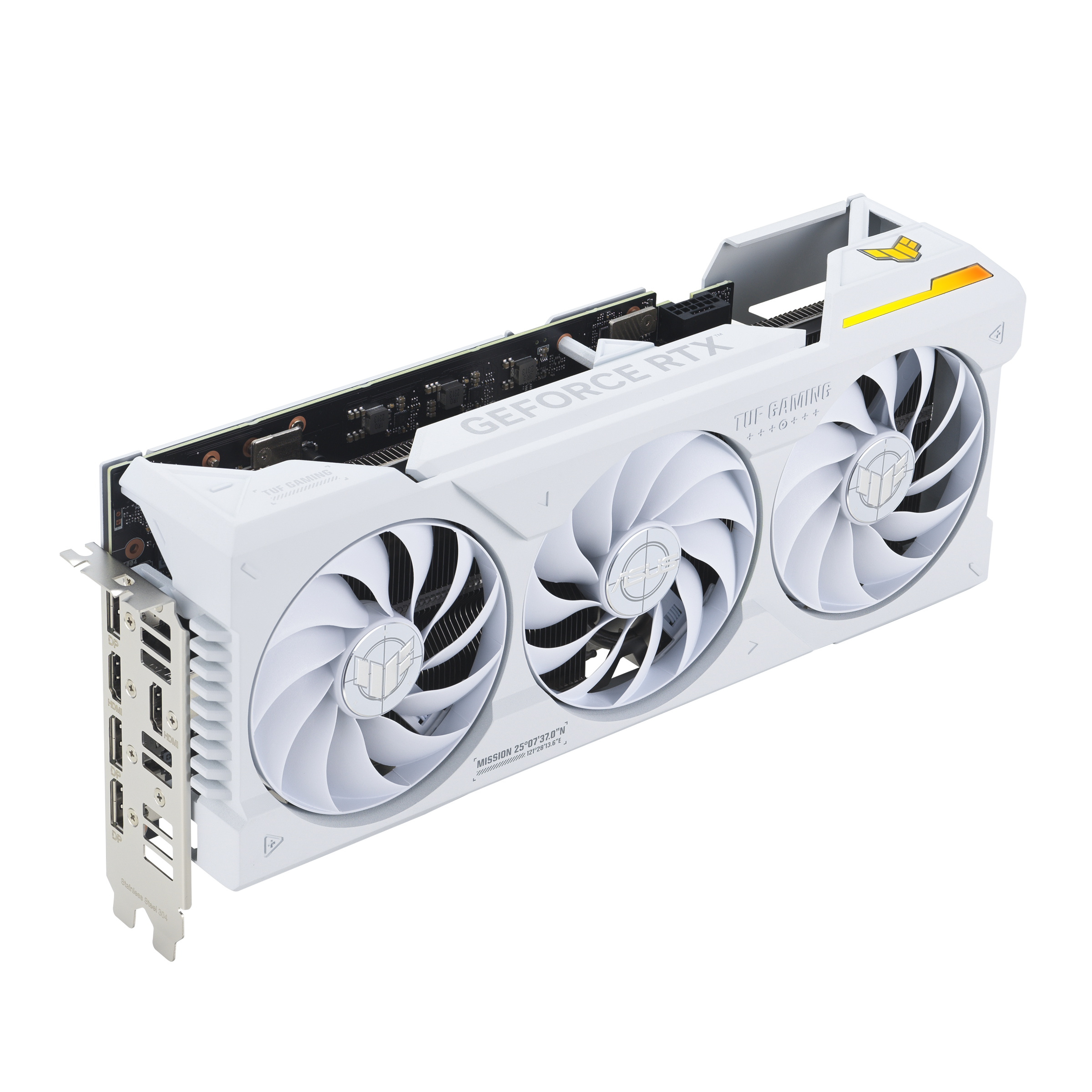 ASUS TUF Gaming GeForce RTX ™ 4070 Ti White OC Edition 12GB GDDR6X