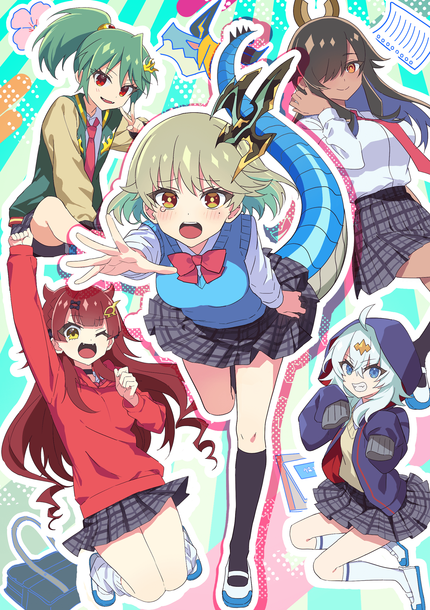 ドラゴン娘になりたくないっ 1巻 プロモカード付き 6冊セット 新品未