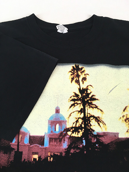 古着 00s EAGLES 「Hotel California」 ロック バンド Tシャツ L