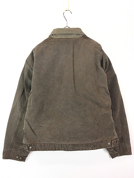 古着 90s Carhartt 裏地 チェック ブランケット CHT チョコレート