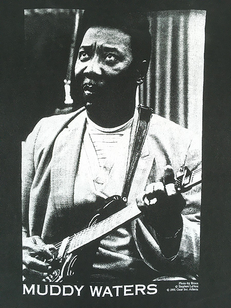 古着 90s USA製 gear inc. 「Muddy Waters」 フォト ジャズ ソウル