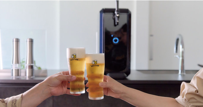 アサヒ ドラフターズ｜本格泡リッチサーバーをレンタルする生ビール新