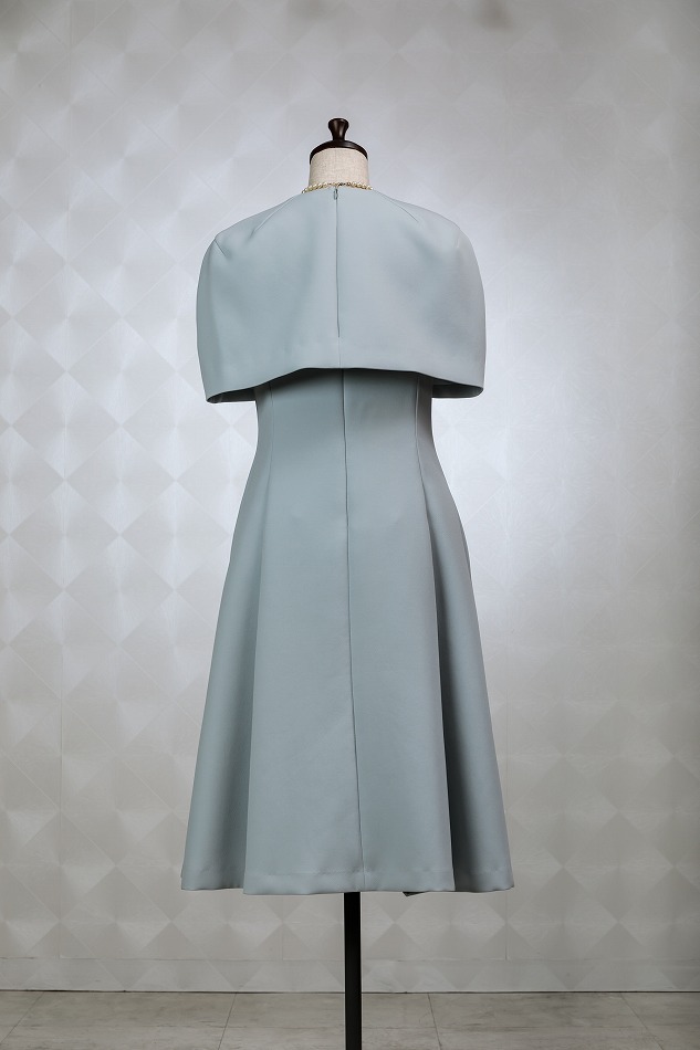 CELFORD セルフォード 水色ケープドレス | 結婚式・パーティードレス