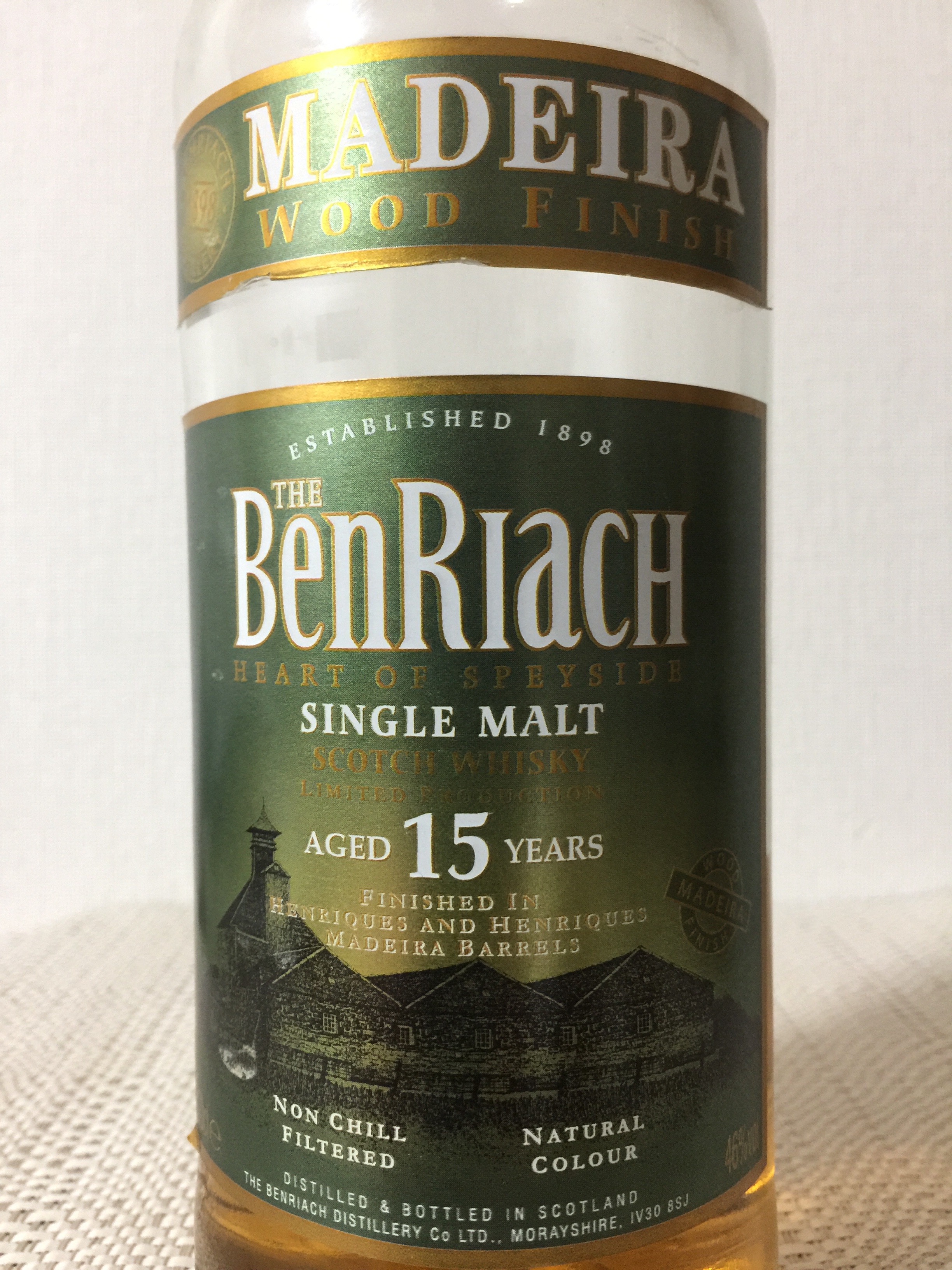 ベンリアック 15年 マディラウッドフィニッシュ 【公式通販】