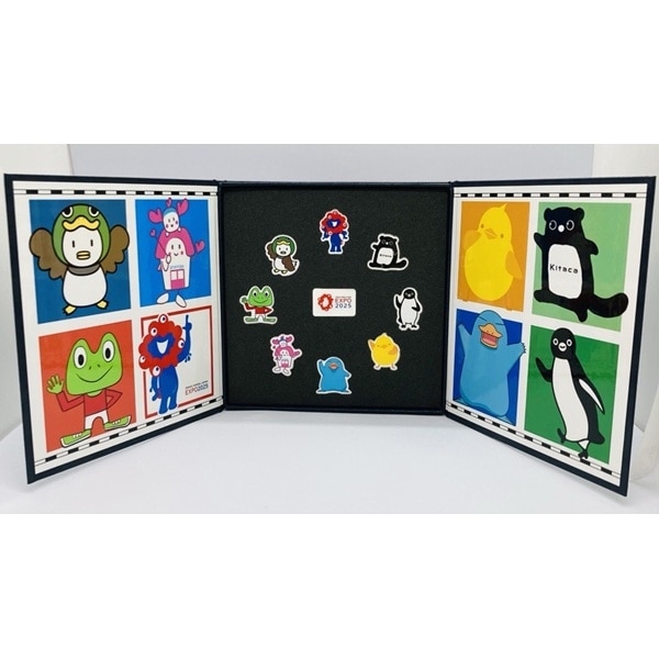 EXPO2025 キャラクターピンバッジセット 万博限定】 JR ピンバッジ
