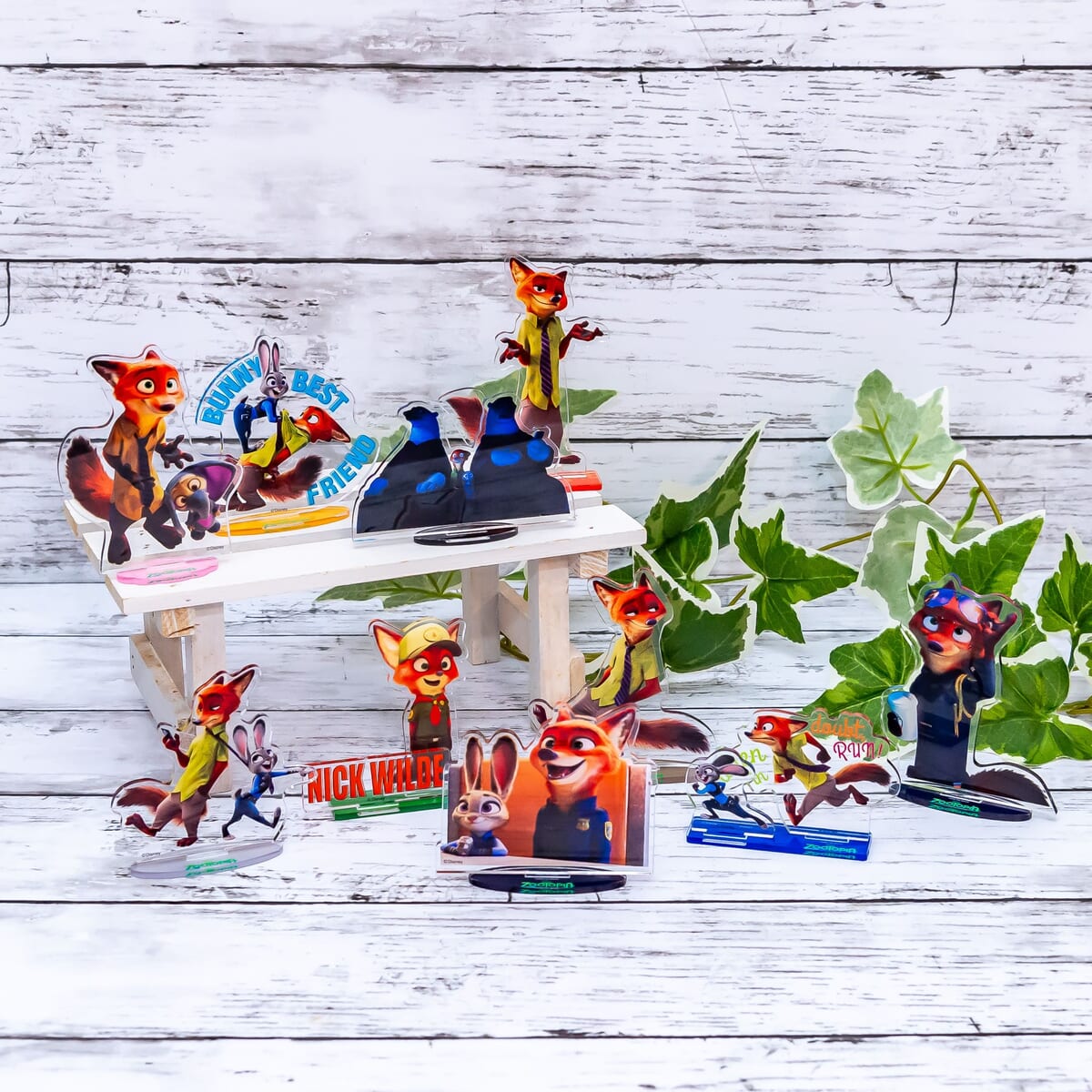 10種類全部｢ニック・ワイルド｣！サンスター文具 ディズニー映画