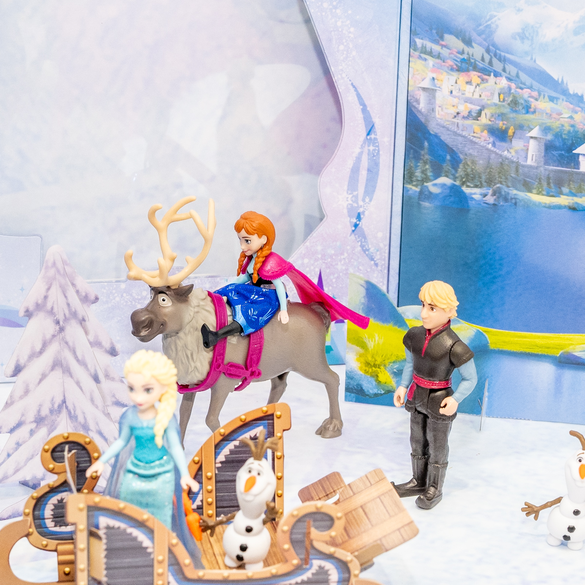 物語の世界を体験できるプレイセット！マテル ディズニー『アナと雪の