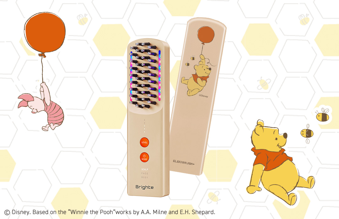 ディズニー「くまのプーさん」の限定デザイン！ブライト「エレキブラシ