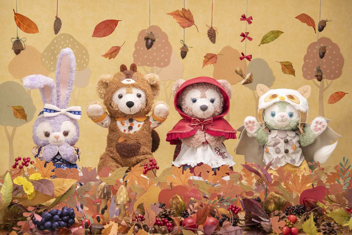 木の実や落ち葉モチーフのコスチュームセット！東京ディズニーシー