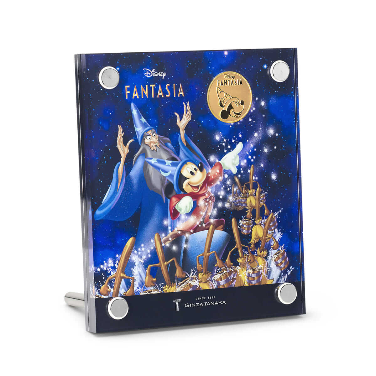 限定品 レア☆ミッキーマウス Mickey Mouse ファンタジア 額縁 【公式