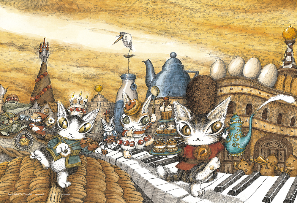 YAM-03-940 わちふぃーるど 世界子猫会議 300ピース やのまん の商品