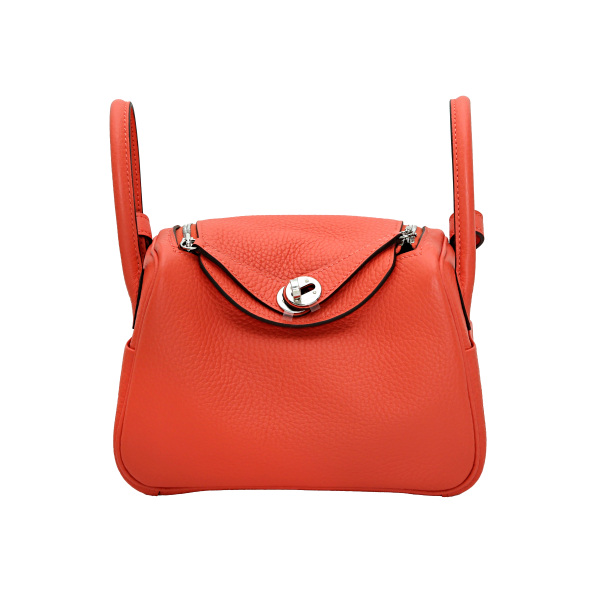 未使用] エルメス リンディ 26 トリヨンクレマンス ブラック イエロー