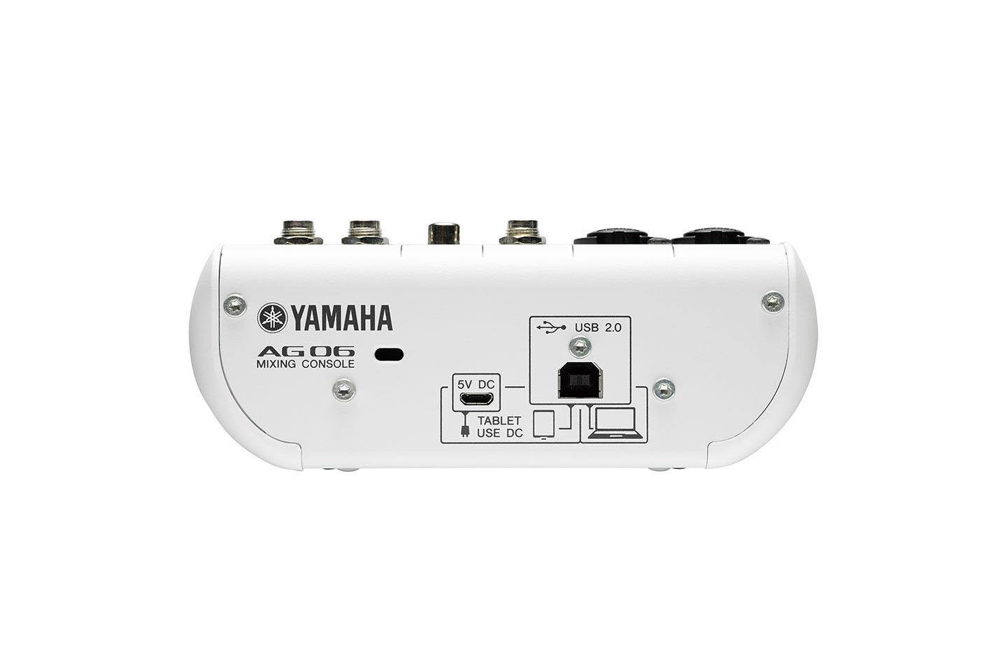 YAMAHA AG06(6chウェブキャスティングミキサー)｜撮影機材レンタルから