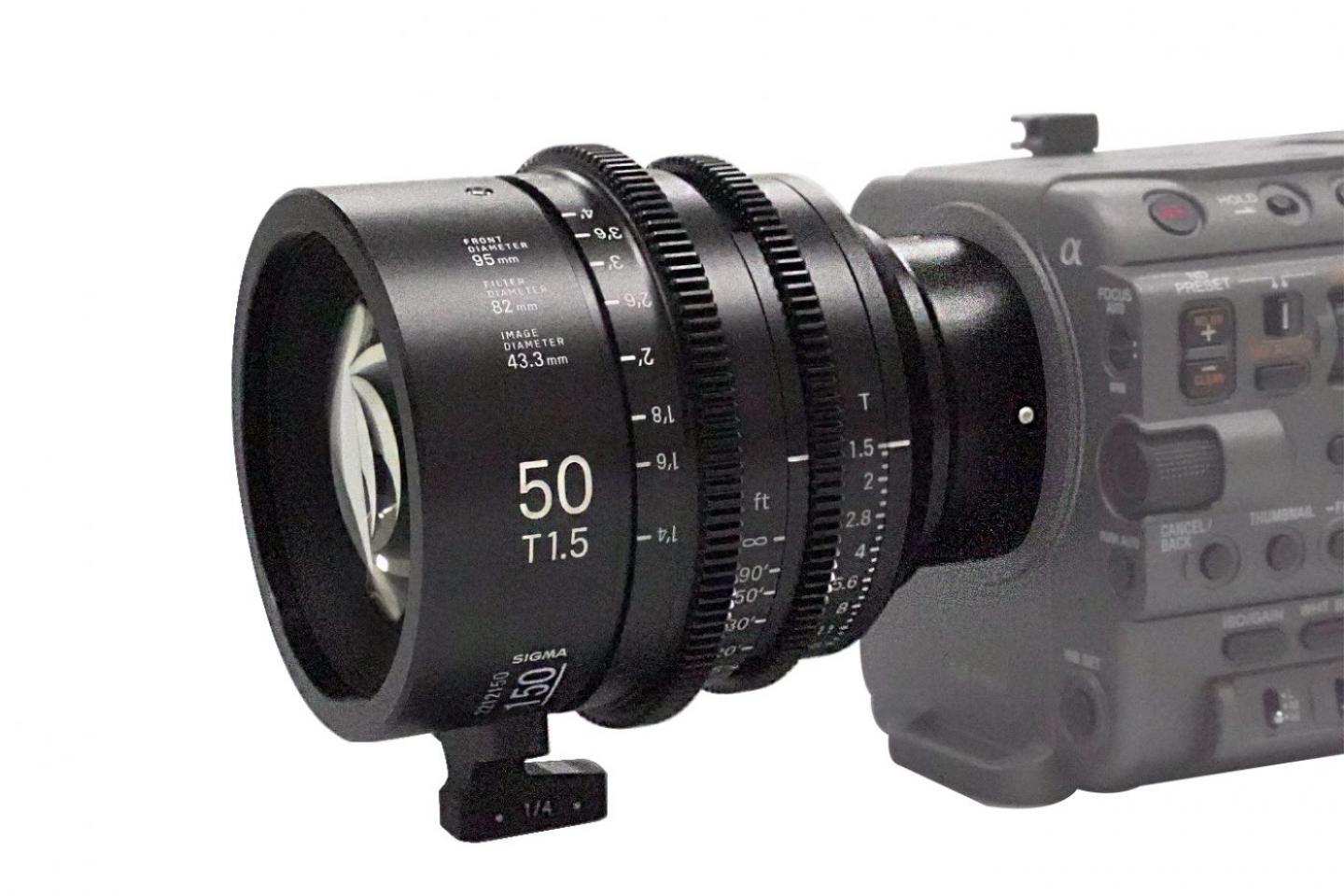 SIGMA FF High Speed Prime Line 50mm T1.5｜撮影機材レンタルからEDIT