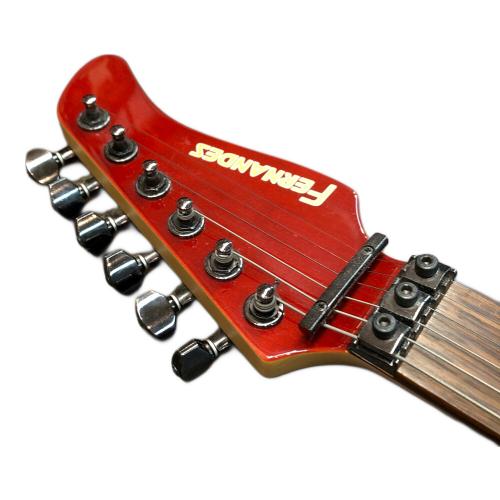 フェルナンデス FERNANDES エレキベース レッド FG 極美品 FERNANDES