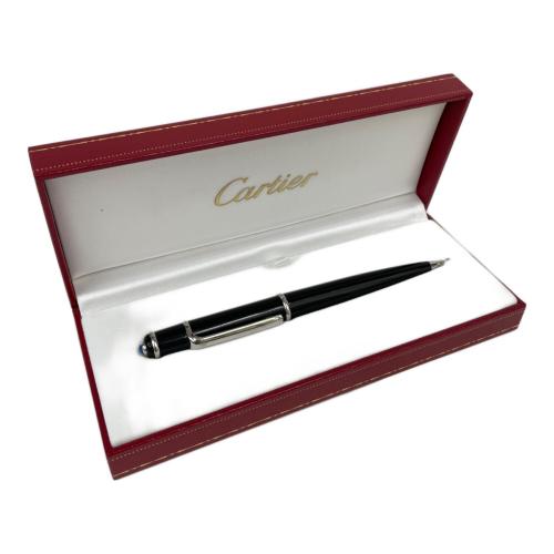 Cartier カルティエ ボールペン マストII シルバープレート ゴドロン