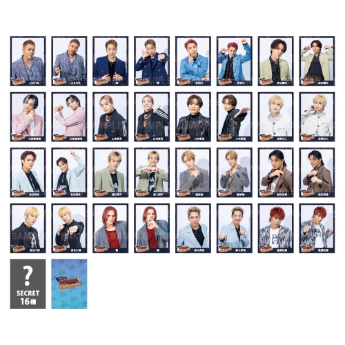 RUN!RUN!RAMPAGE X フォトカード/全32種+シークレット16種【ランダム