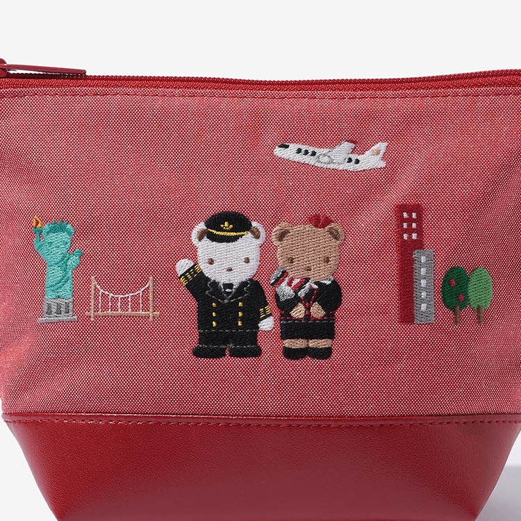 ファミリア JAL パッキングケース トラベルポーチ familiar ファミリア