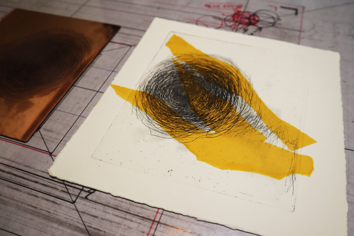 絵画 銅版複合技法版画 シ―ト 絵画 銅版複合技法版画 シ―ト 【