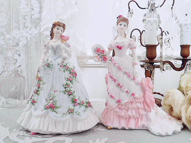 COALPORT お人形ボンチャイナ2体