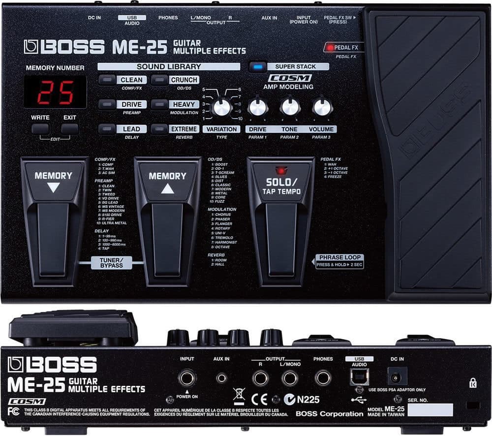 BOSE ME-25 マルチエフェクター BOSS - ME-25 | Guitar Multiple Effects