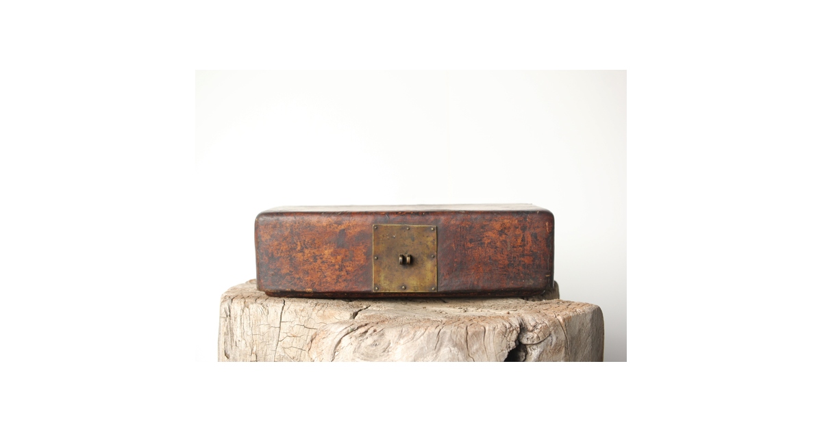 李朝 朝鮮家具 紙箱/手箱 U302｜骨董店 のびる 古美術 骨董 和風建具