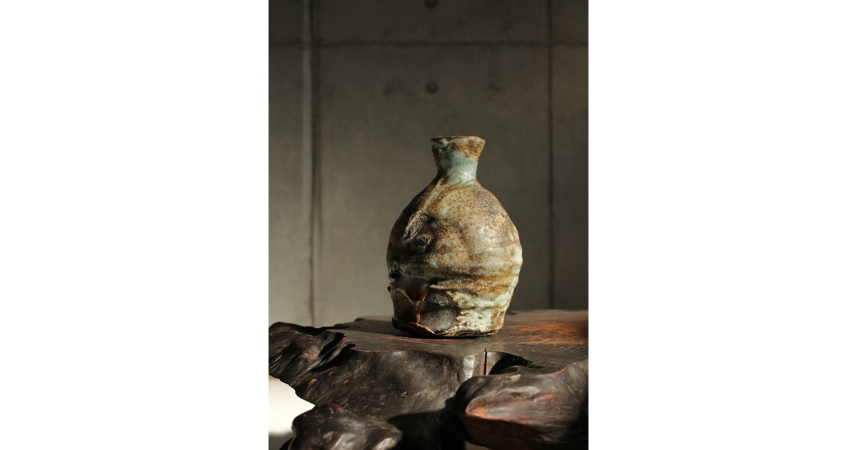 熊野九郎右衛門 熊志乃 汲古 徳利 共箱 おまけのぐい呑み付き P540