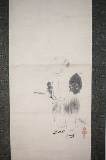 掛軸 時代物 清供図 掛軸 時代物 清供図 掛軸 時代物 清供図