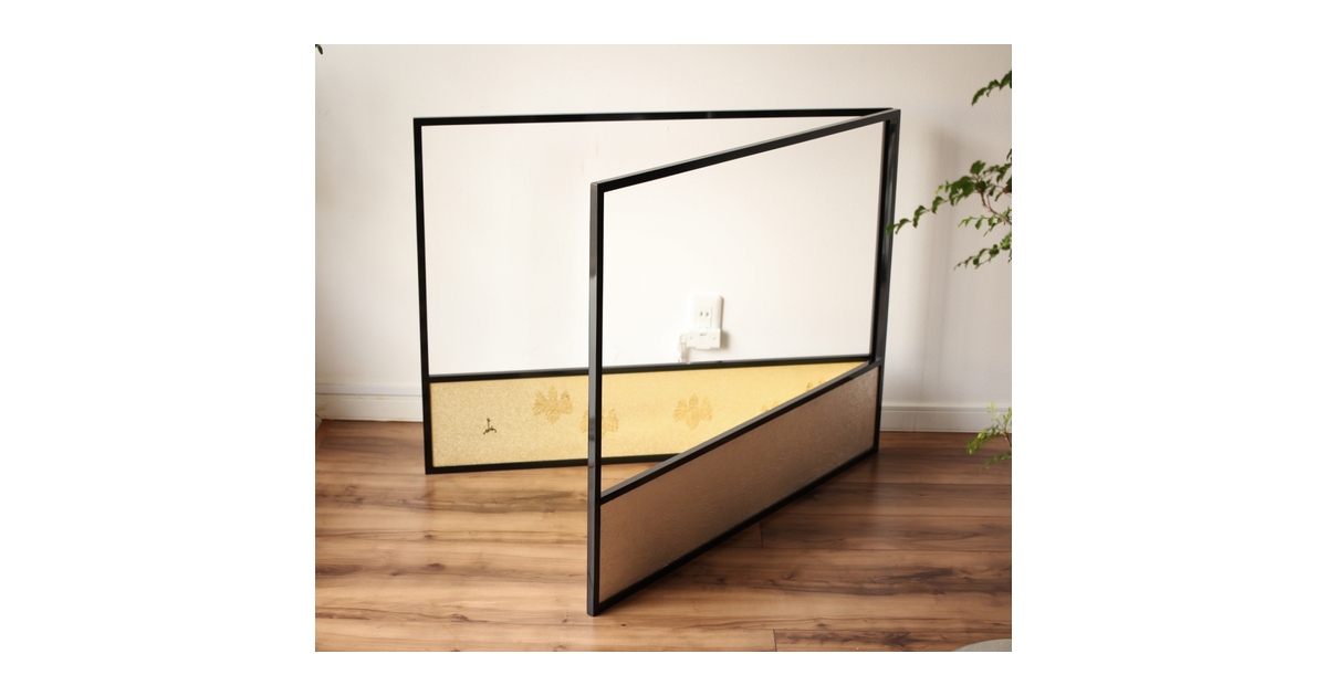 桐腰風炉先屏風 奥村吉兵衛 共箱 即中斎書付 Z543｜骨董店 のびる 古