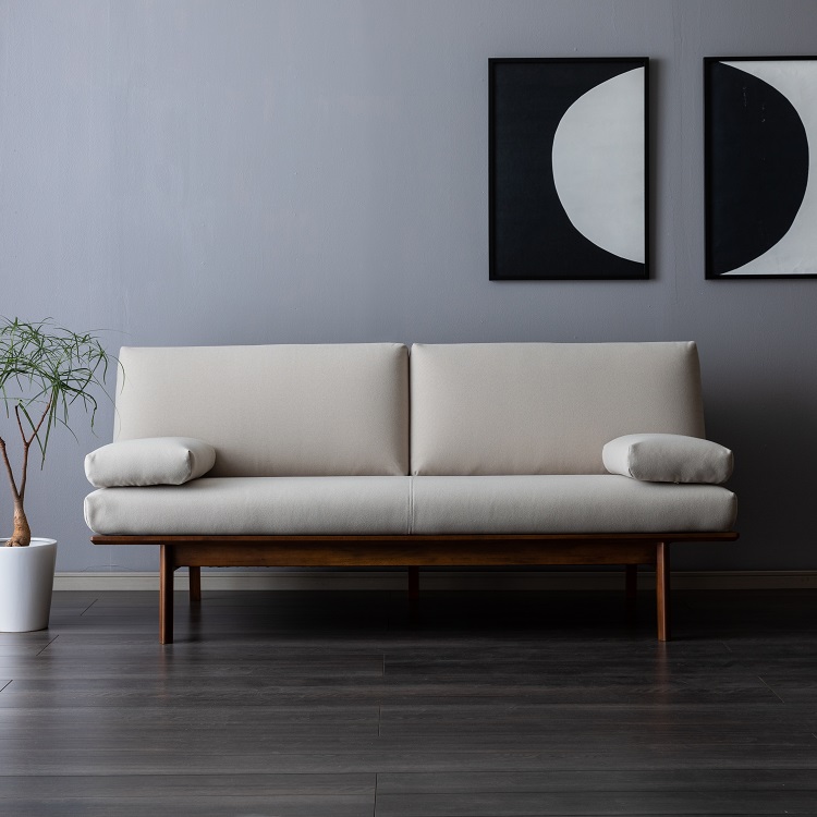 2人掛ソファ WG3012 ベージュ ローストビーチ 通販 | 【公式】カリモク