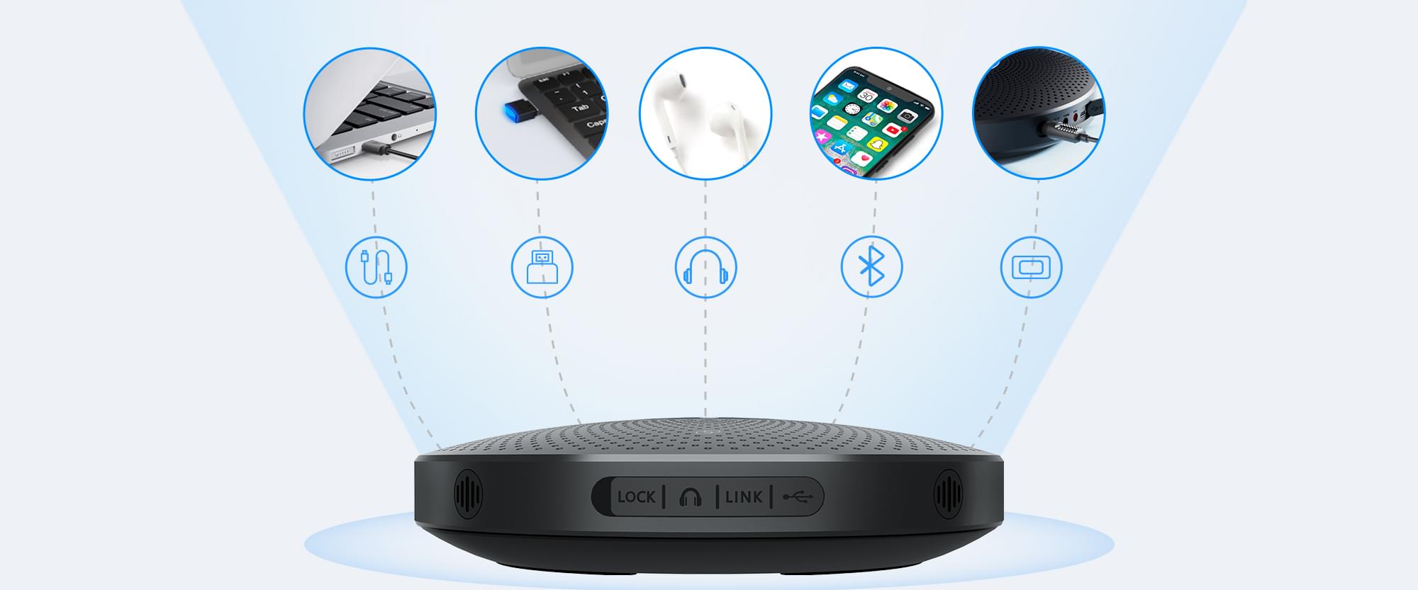 EMEET OfficeCore M2 Max | Conference Speaker