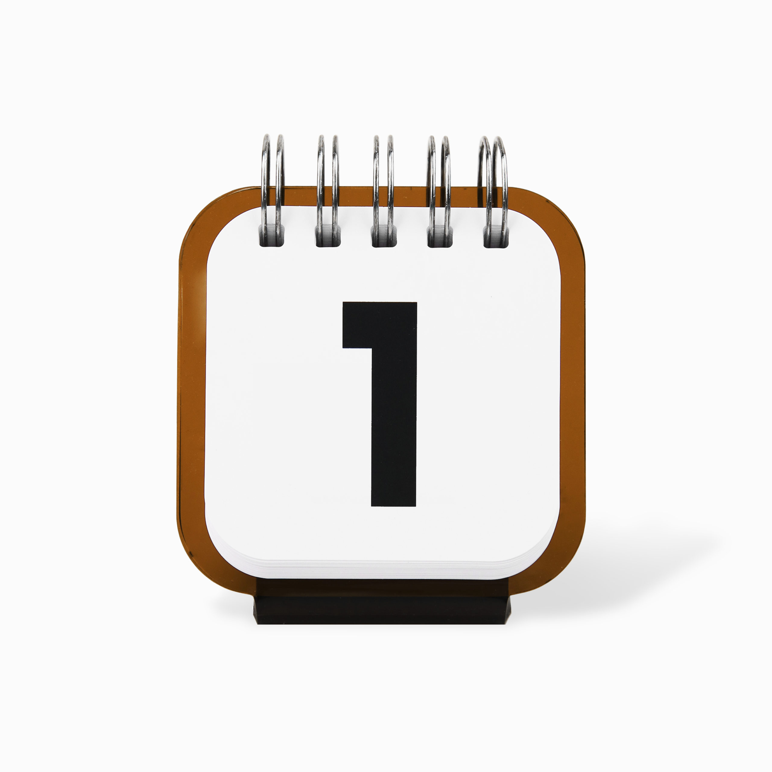 EVERYDAY CALENDAR 03 amber | MILLIMETER MILLIGRAM