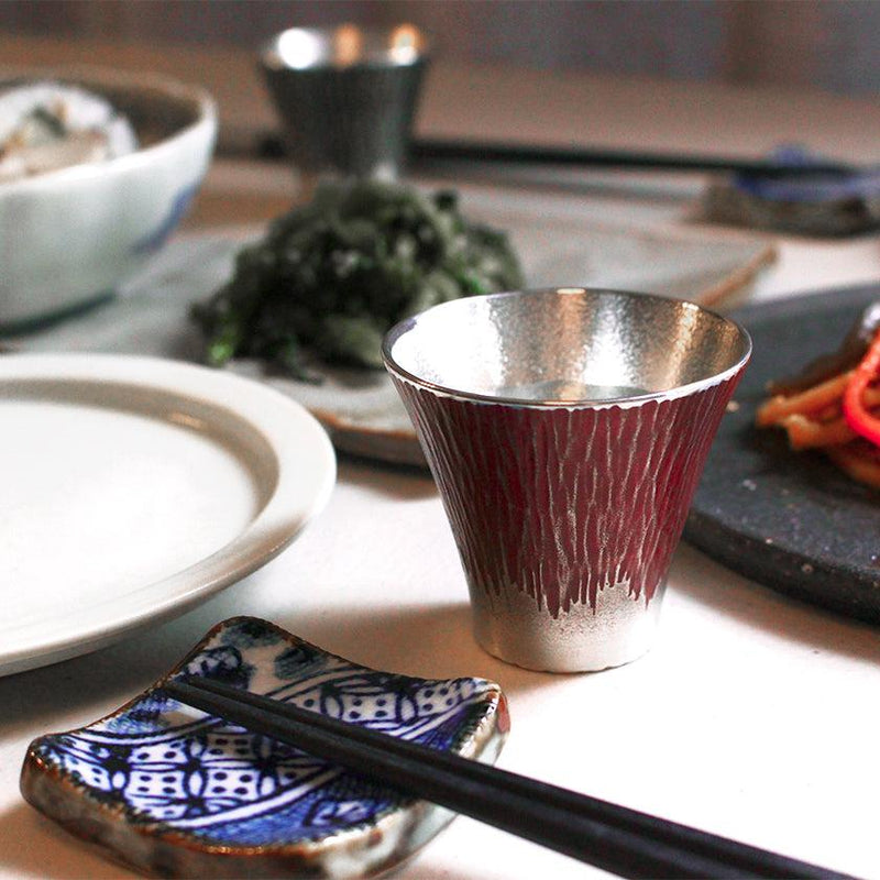 SAKE CUP] MT. FUJI SERIES | OSAKA NANIWA PEWTER WARE ｜Made in