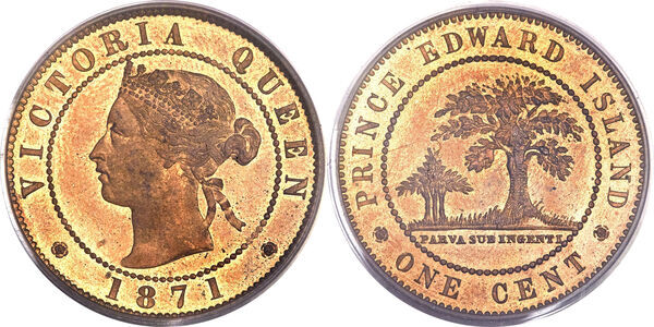 1 Cent - Victoria - Prince Edward Island – Numista