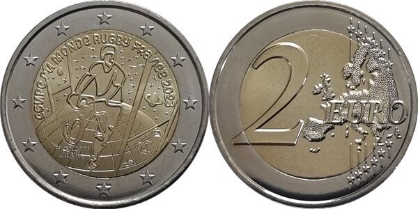 2 Euros (Rugby World Cup 2023) - France – Numista