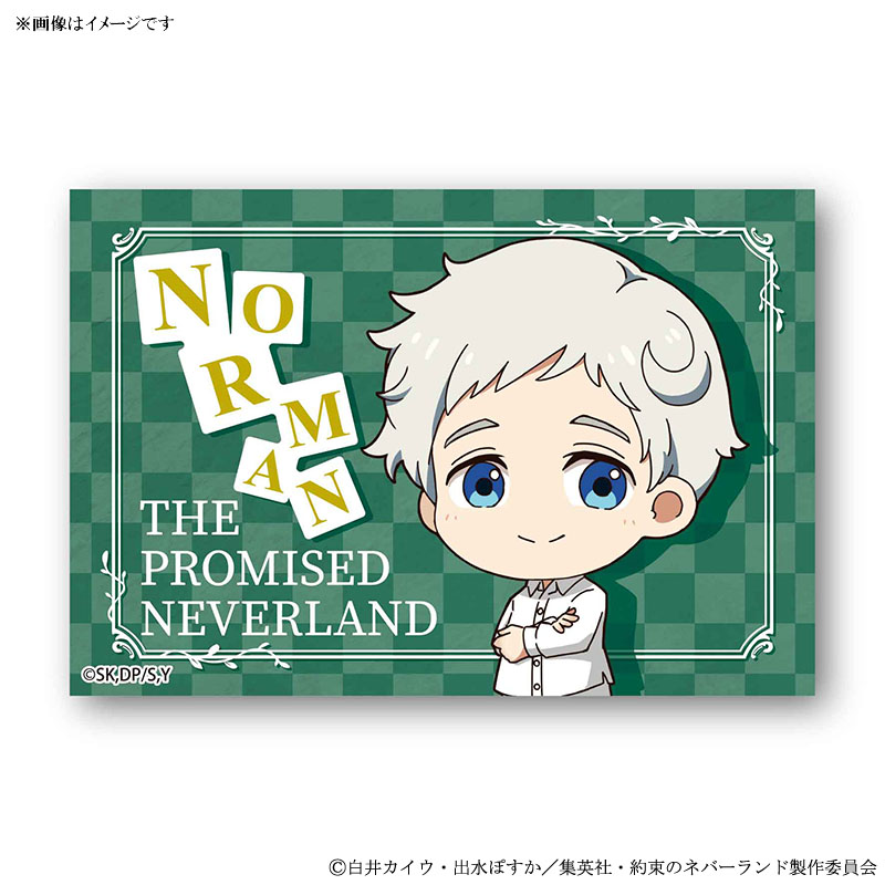 フジテレビ限定】 約束のネバーランド てくトコBIGスクエア缶バッチ