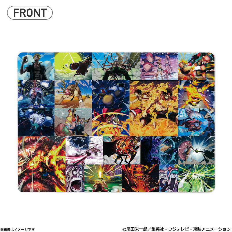 ワンピース ONE PIECE アニメ版 B5サイズ クリアファイル 下敷き