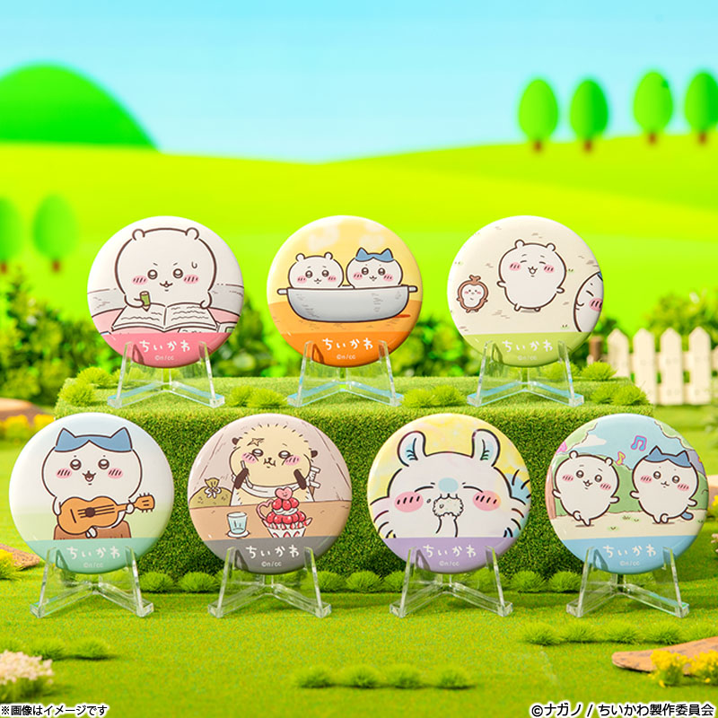 ちいかわカフェ 缶バッジ 全10種類 コンプリート ちいかわカフェ 缶