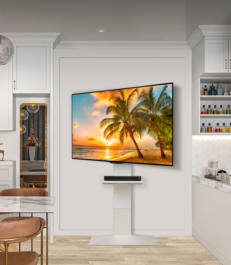 WALL TVSTAND V3 SW HIGH TYPE ホワイトオークベース WALL INTERIOR