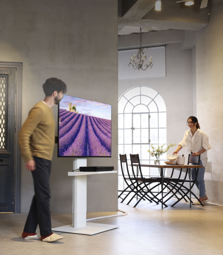 V2 CASTER Wall-side Type | WALL INTERIOR TV STAND