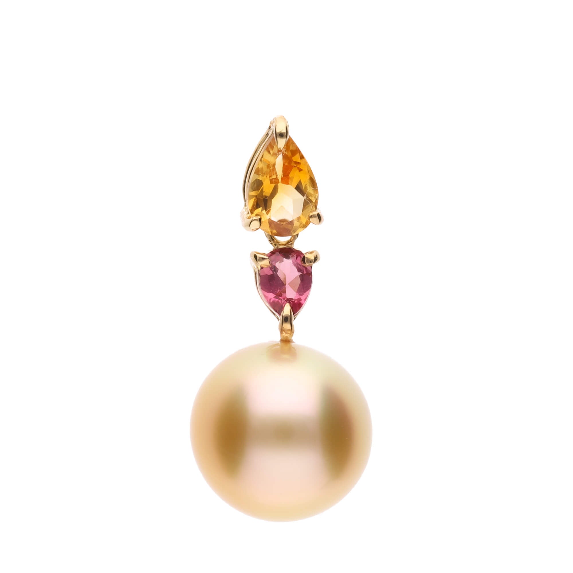 d*a様 南洋真珠 ゴールド巻きペンダント 特注 Priceless d*a様 南洋