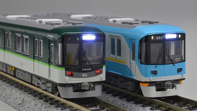 京阪800系 落成時 新塗装塗り替え 京阪800系 落成時 新塗装塗り替え