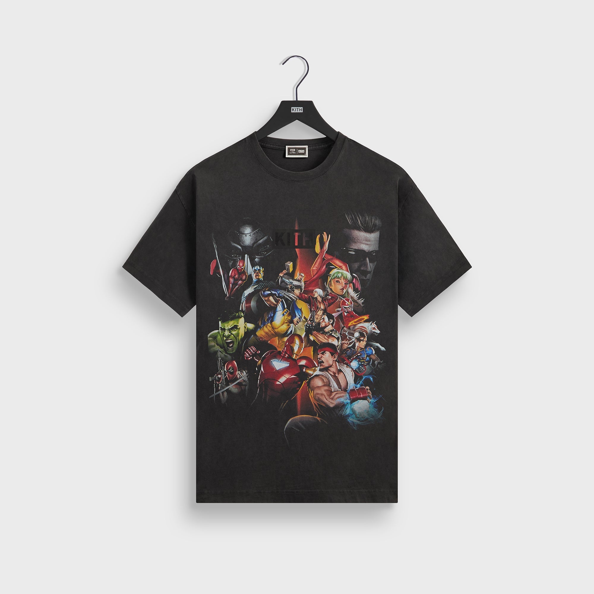 Marvel vs. Capcom | Kith Ultimate Vintage Tee - Black – Kith Europe