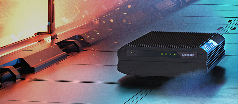 CNC加工に最適なストレージ＆ネットワークソリューション｜QNAP