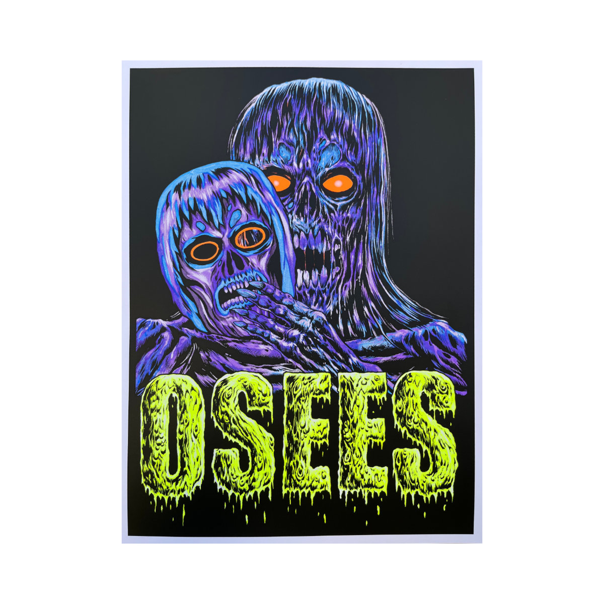 SKINNER PRINT - BLUE | Osees