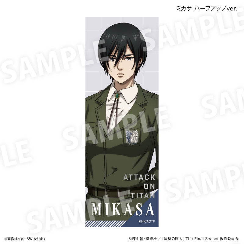 進撃の巨人 ロング缶バッジ ミカサ ハーフアップver. – FAN+Life