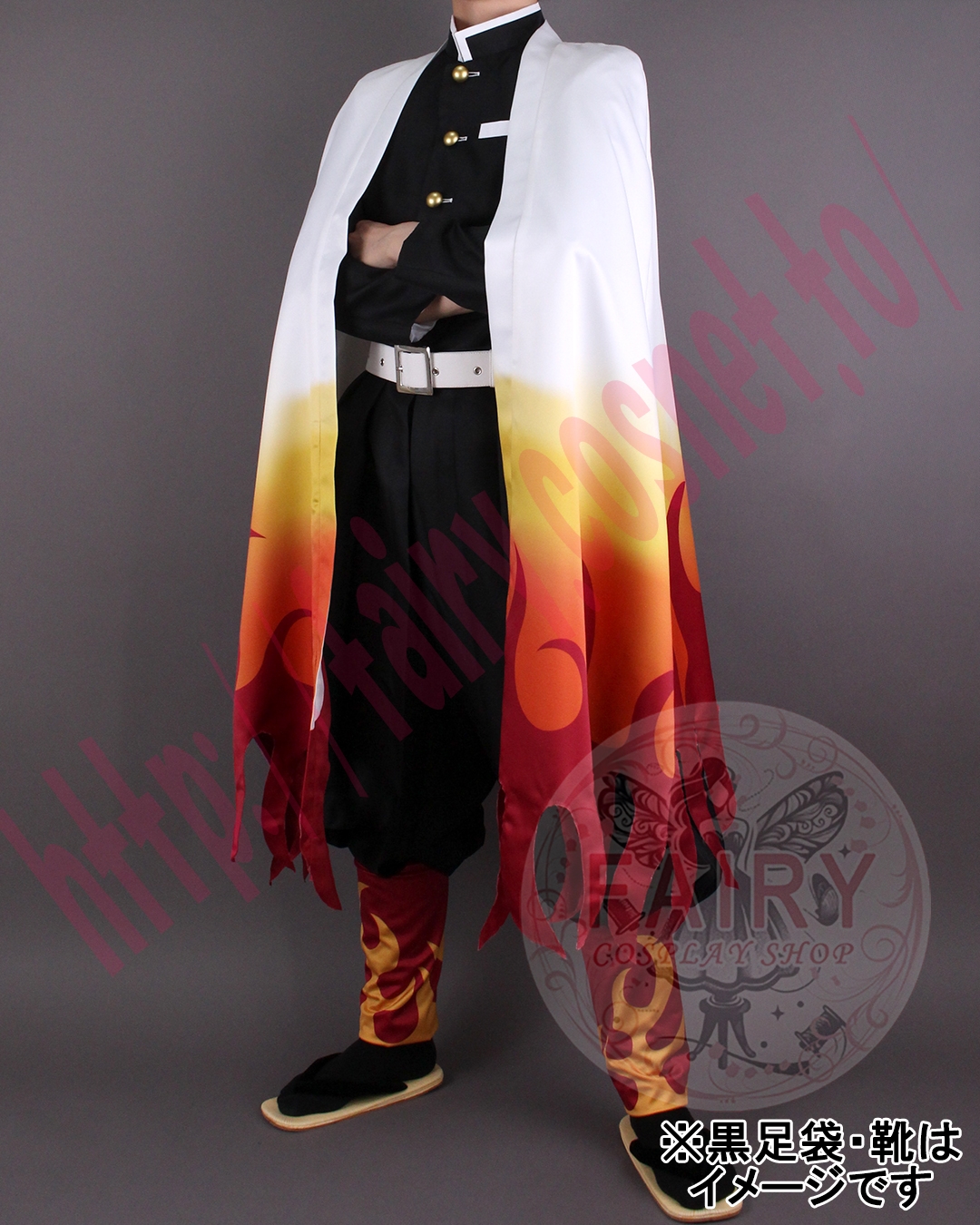 注文 鬼滅の刃 ユニバ USJ 煉獄杏寿郎 コスチューム 大人用サイズ