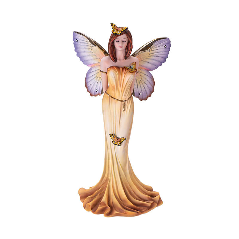 Serene Butterfly Fairy Figurine - Fantasy Gifts & Collectibles