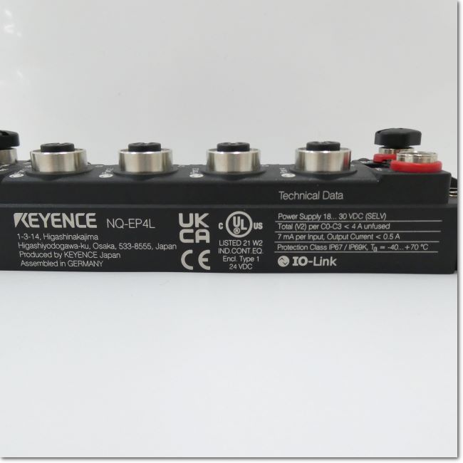 FA機器ドットコム / NQ-EP4L EtherNet/IP対応 IO-Linkマスタモジュール