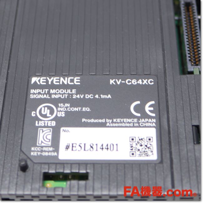 KEYENCE KV-C64XC OP-42224 ✖️2台セット KEYENCE KV-C64XC OP-42224